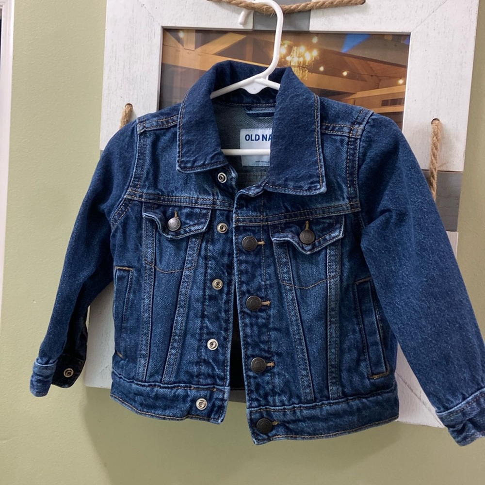 Toddler girl denim jacket